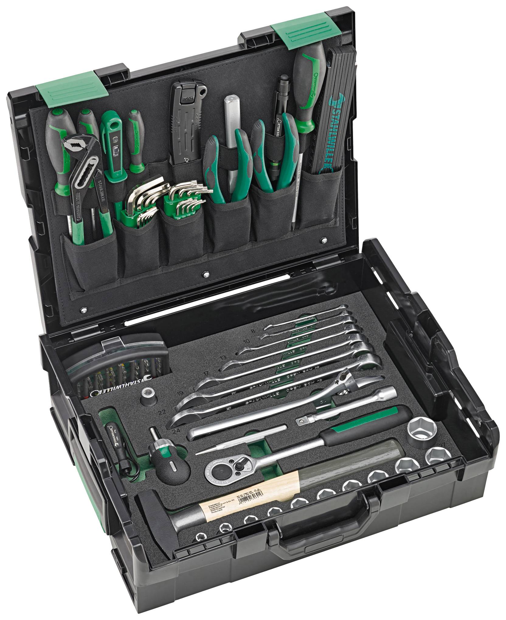 Skrzynka narzędziowa z wyposażeniem Stahlwille STW L-BoXX Industrieset 97830701 Wymiary (D x S x W) 360 x 444 x 152 mm - obrazek 1
