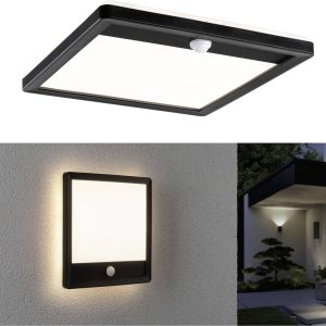 Zewnętrzna lampa ścienna z czujnikiem ruchu Paulmann Lamina PIR 94665 15 W 1100 lm IP44 (montaż sufitowy) Zewnętrzna lampa ścienna z czujnikiem ruchu Paulmann Lamina PIR 94665 15 W 1100 lm IP44 (montaż sufitowy)
