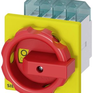 rozłącznik izolacyjny czerwony, żółty 3 styki 6 mm² 16 A 690 V/AC Siemens 3LD20030TK53 rozłącznik izolacyjny czerwony, żółty 3 styki 6 mm² 16 A 690 V/AC Siemens 3LD20030TK53