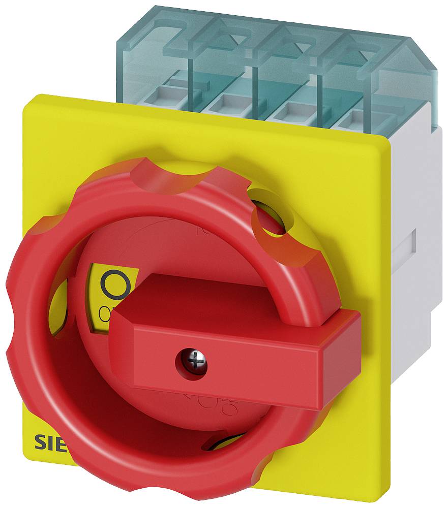 rozłącznik izolacyjny czerwony, żółty 3 styki 6 mm² 16 A 690 V/AC Siemens 3LD20030TK53 - obrazek 1