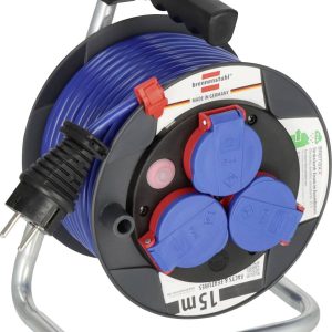 Przedłużacz Brennenstuhl 1079850, 1000/3500 W, 15 m, IP44, 3 gniazda z uziemieniem Przedłużacz Brennenstuhl 1079850, 1000/3500 W, 15 m, IP44, 3 gniazda z uziemieniem