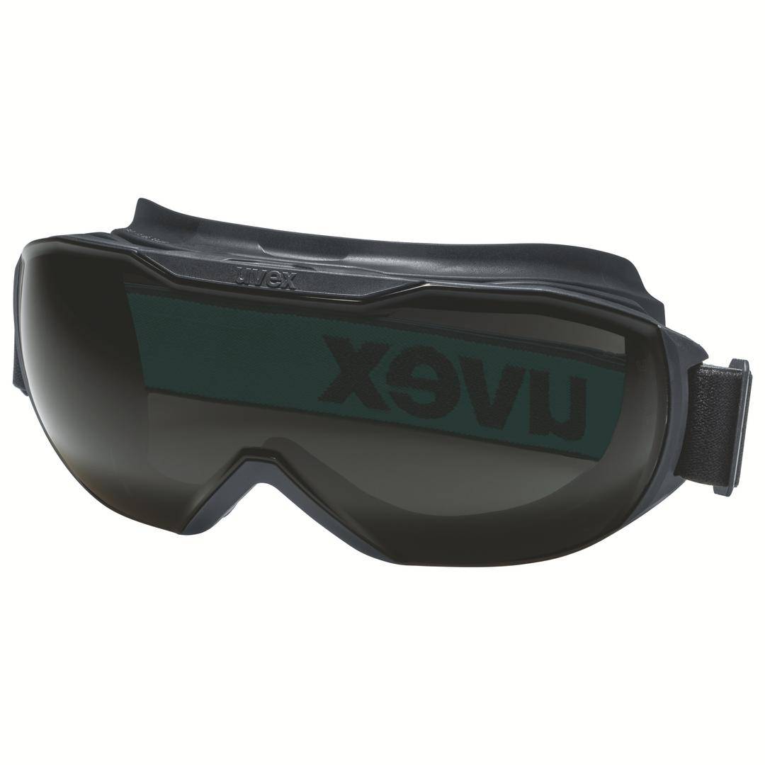 uvex megasonic 9320045 Pełne okulary ochronne czarny, zielony - obrazek 1