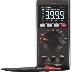Multimetr VOLTCRAFT VC151 VC-12232385, CAT III 600 V, 1 mV – 600 V, 0.1 µA – 10 A Multimetr VOLTCRAFT VC151 VC-12232385, CAT III 600 V, 1 mV – 600 V, 0.1 µA – 10 A