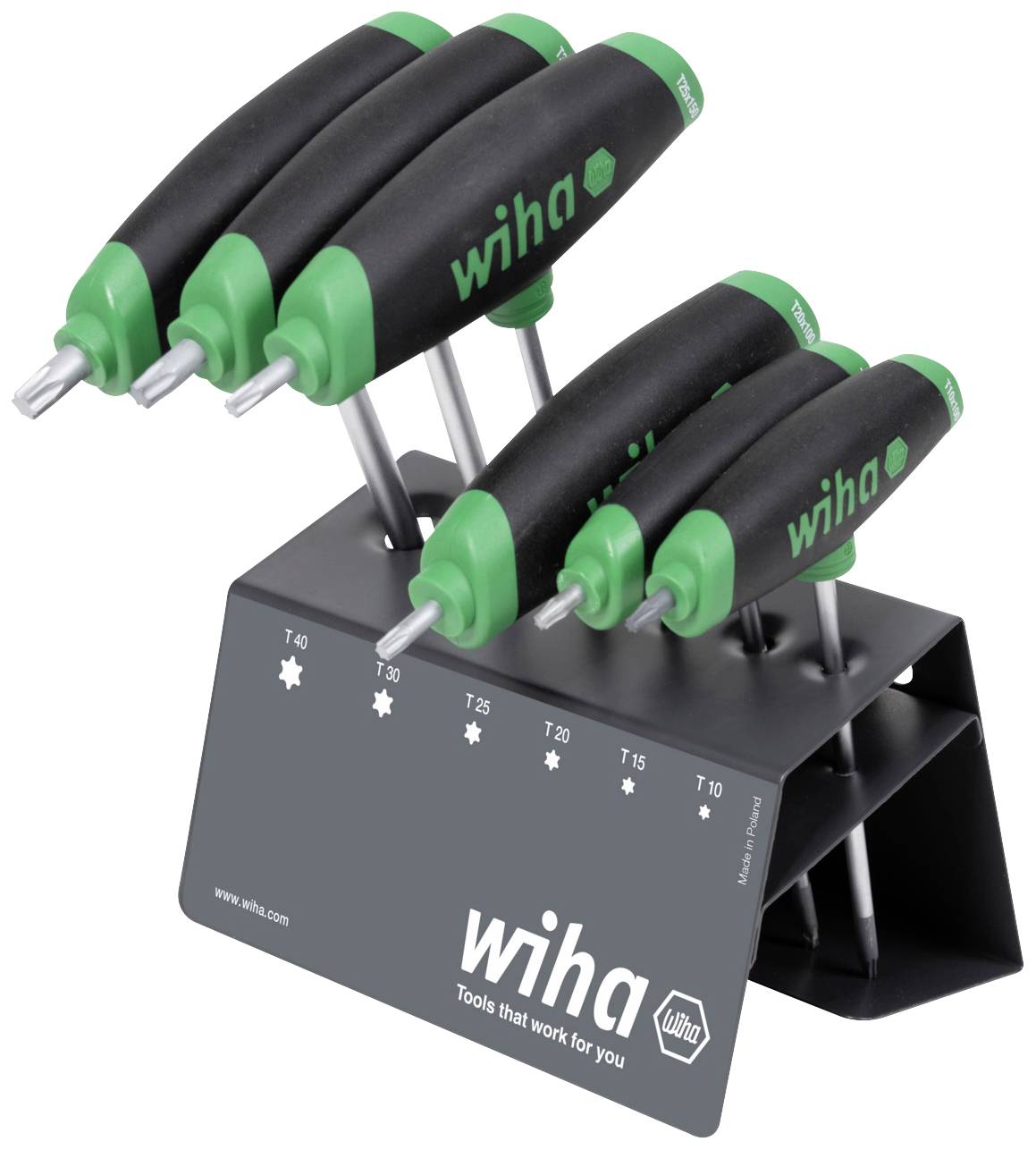 Wiha TORX Wkrętak Torx T 10, T 15, T 20, T 25, T 30, T 40 7 szt. - obrazek 1
