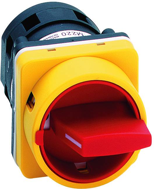 Przełącznik krzywkowy 20 A 1 x 90 ° żółty, czerwony Sälzer M220-61191-033M4 M220-61191-033M4 1 szt.
