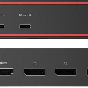 Stacja dokująca Thunderbolt™ 4 Lenovo ThinkPad Smart Dock 7500 Gen 2 z zapięciem Kensington Lock, obsługuje 8K@30Hz (1x) Stacja dokująca Thunderbolt™ 4 Lenovo ThinkPad Smart Dock 7500 Gen 2 z zapięciem Kensington Lock, obsługuje 8K@30Hz (1x)