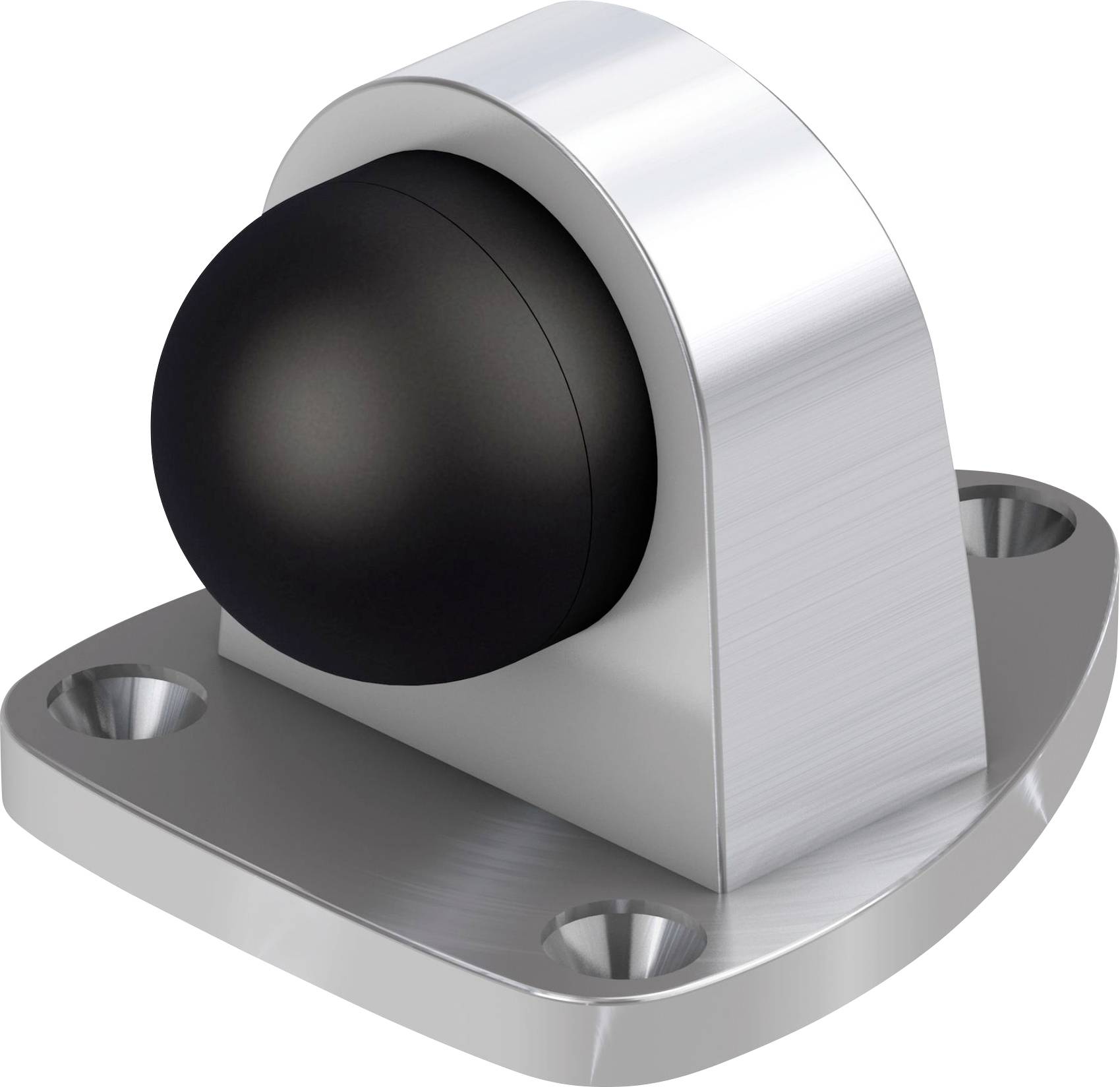 Basi Ogranicznik drzwiowy 7704-0022 (D x S x W) 64 x 53 x 45 mm stal nierdzewna - obrazek 1