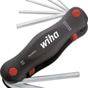 Wiha wewnętrzny sześciokąt Zestaw kluczy trzpieniowych 2 mm, 2.5 mm, 3 mm, 4 mm, 5 mm, 6 mm, 8 mm 7 szt. Wiha wewnętrzny sześciokąt Zestaw kluczy trzpieniowych 2 mm, 2.5 mm, 3 mm, 4 mm, 5 mm, 6 mm, 8 mm 7 szt.