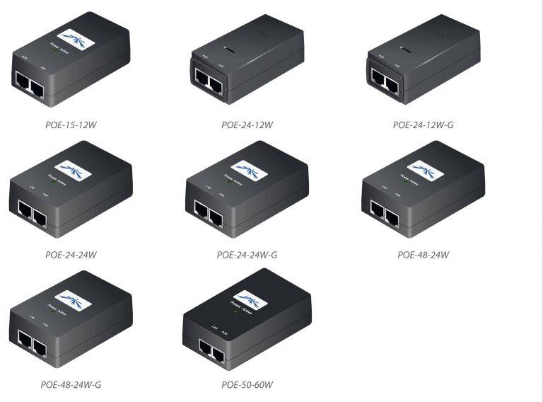 Ubiquiti Networks POE-24-12W-G Injektor PoE 1 GBit/s - obrazek 1