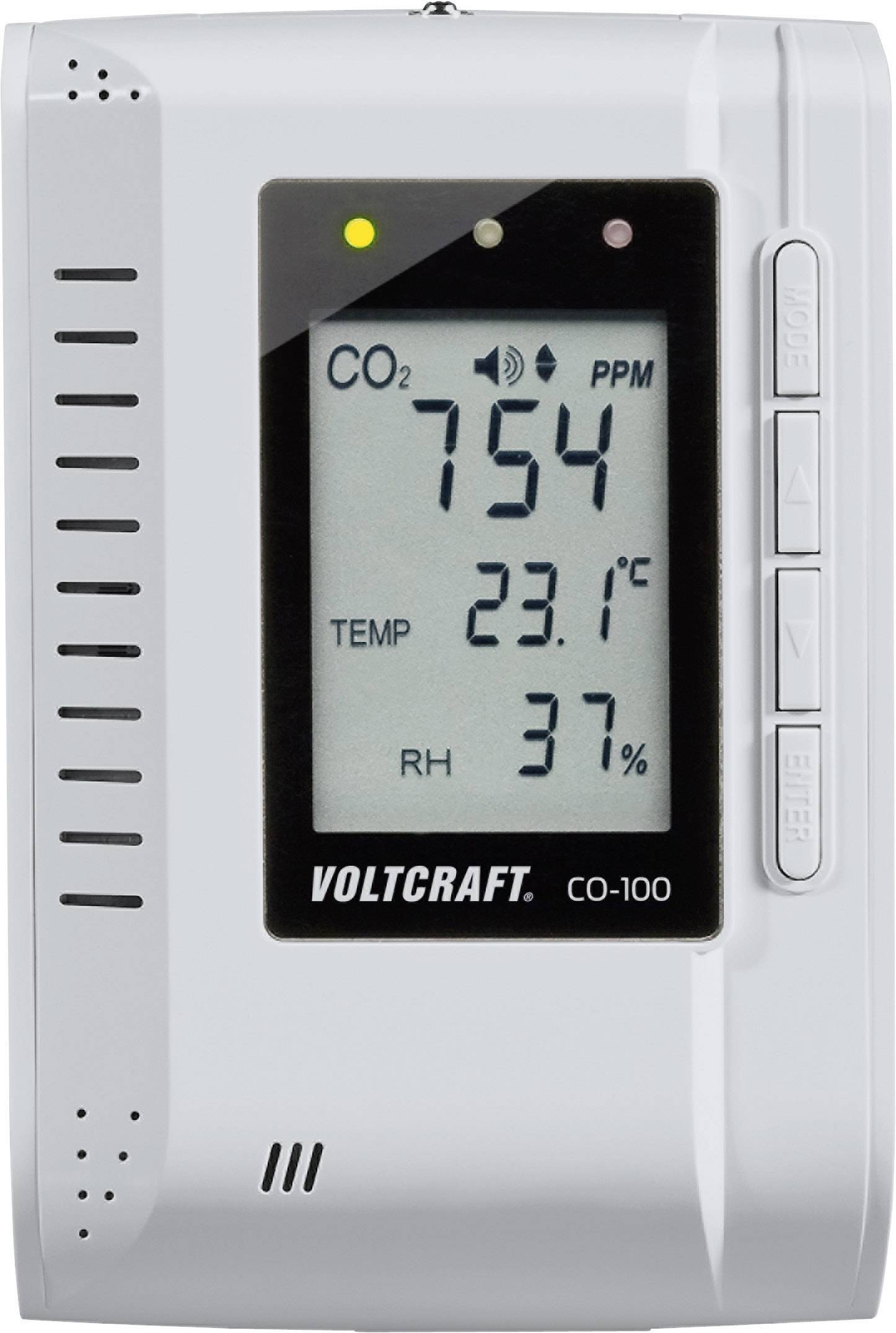 Miernik dwutlenku węgla VOLTCRAFT CO-100 0 - 3000 ppm - obrazek 1