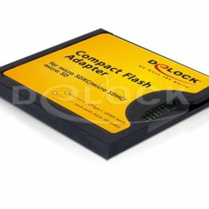 adapter CompactFlash, microSD Delock 61795 61795, 0 mm adapter CompactFlash, microSD Delock 61795 61795, 0 mm