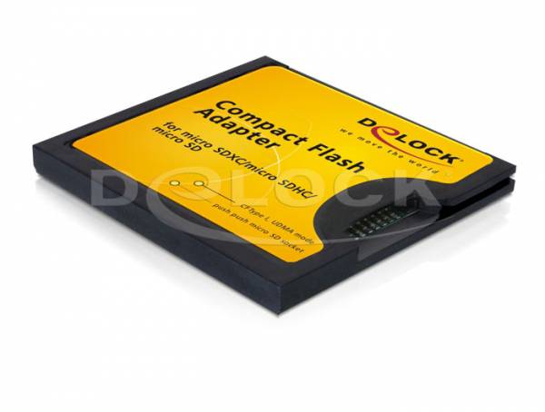 adapter CompactFlash, microSD Delock 61795 61795, 0 mm - obrazek 1