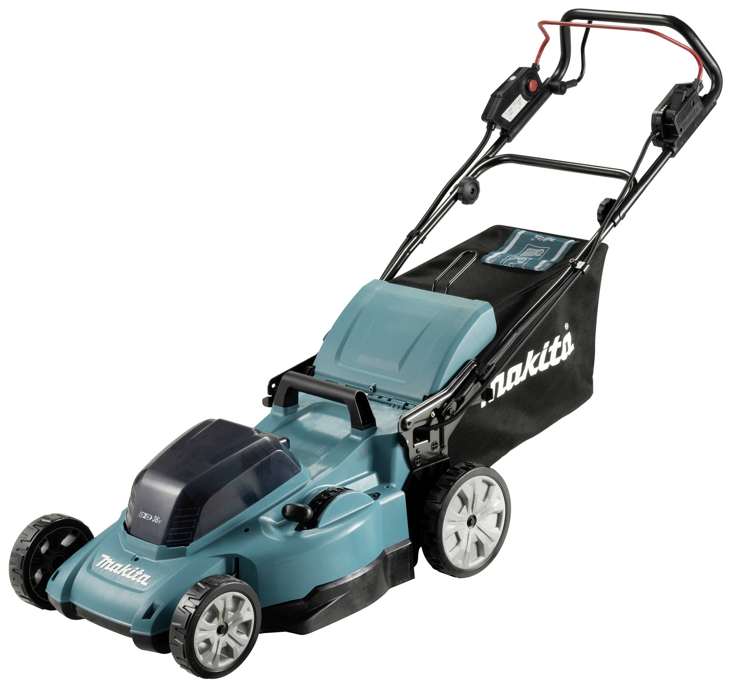 Makita DLM481Z akumulatorowy Akumulatorowa kosiarka do trawy bez akumulatora, Bez ładowarki 2 x 18 V Maksymalna szerokoś - obrazek 1