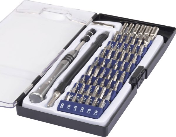 Bity Basetech 1430586, aluminium, 58 szt.