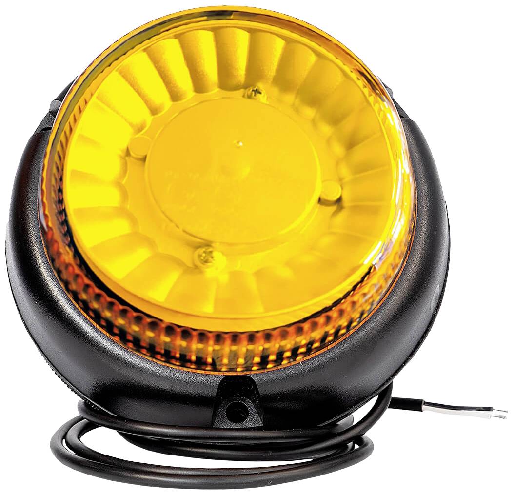 Fristom N/A FT-101 3S LED 12 V, 24 V, 36 V poprzez zainstalowany zasilacz montaż na stałe, montaż śrubowy pomarańczowy - obrazek 1
