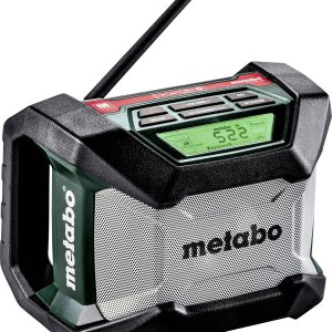 Radio na budowę Metabo R 12-18 BT fale metrowe (VHF) czarny, zielony, szary Radio na budowę Metabo R 12-18 BT fale metrowe (VHF) czarny, zielony, szary