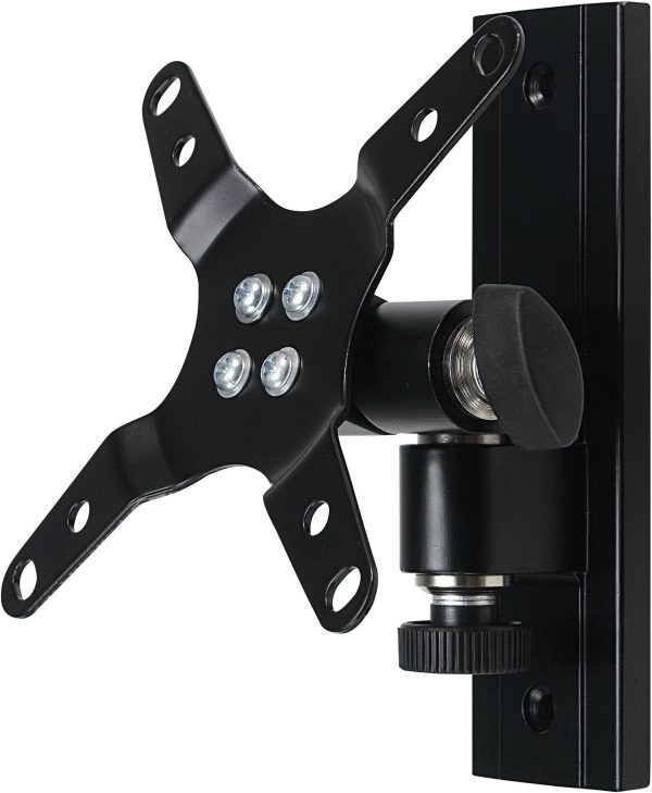 SpeaKa Professional Uchwyt ścienny do monitora SP-6444408 1 Wyświetlacz 33,0 cm (13″) – 76,2 cm (30″) czarny Uchylny, Pr