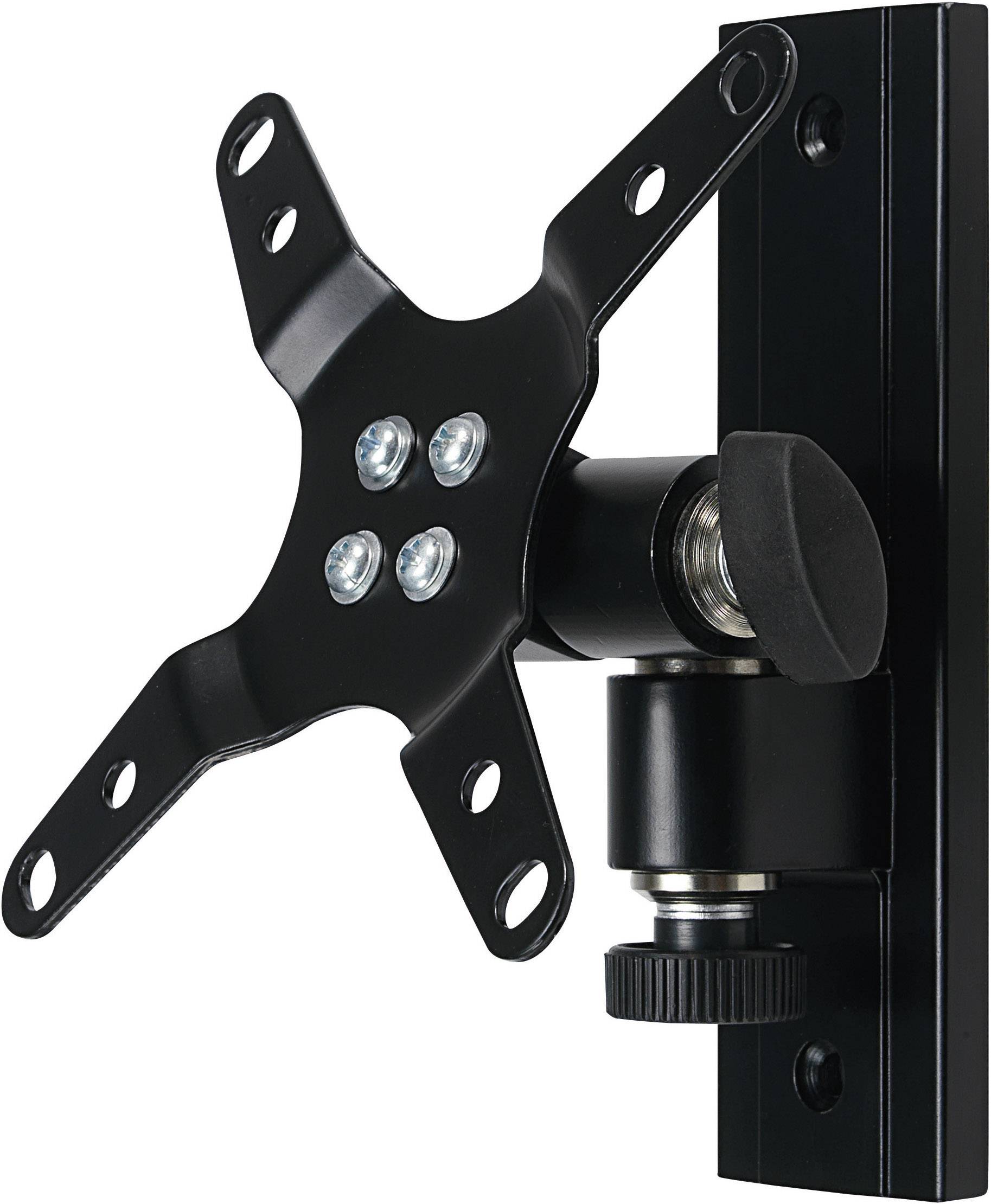 SpeaKa Professional Uchwyt ścienny do monitora SP-6444408 1 Wyświetlacz 33,0 cm (13") - 76,2 cm (30") czarny Uchylny, Pr - obrazek 1