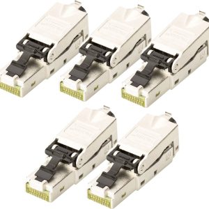Digitus DN-93631-5 Moduł RJ45 Keystone CAT 6a 5 szt. Digitus DN-93631-5 Moduł RJ45 Keystone CAT 6a 5 szt.