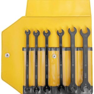 BERNSTEIN Tools for Electronics 6-750-13 Specjalny zestaw kluczy płaskich 6 szt. Rozmiar klucza (metryczny) (tylko do ty BERNSTEIN Tools for Electronics 6-750-13 Specjalny zestaw kluczy płaskich 6 szt. Rozmiar klucza (metryczny) (tylko do ty