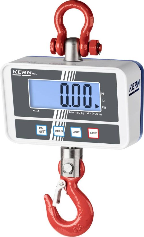 Kern Waga dźwigowa HCD 100K-2 Zakres pomiaru maks. 150 kg Podziałka 50 g bateryjne