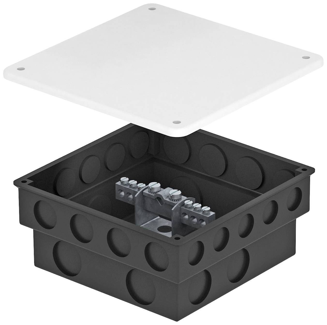 Szyna wyrównująca potencjał OBO Bettermann 1804 UP 5015545, 53 mm x 120 mm , 1 szt. - obrazek 1