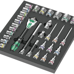 Wera Zyklop 05150112001 zewnętrzny sześciokąt, zewnętrzny kwadrat, TORX Grzechotka Zyklop 31 szt. Wera Zyklop 05150112001 zewnętrzny sześciokąt, zewnętrzny kwadrat, TORX Grzechotka Zyklop 31 szt.