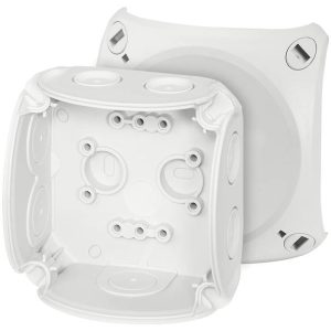 Skrzynka przyłączeniowa Hensel DK 0200 G, IP66, (S x W) 93 mm x 93 mm, szaro-biały (ral 7035), 1 szt. Skrzynka przyłączeniowa Hensel DK 0200 G, IP66, (S x W) 93 mm x 93 mm, szaro-biały (ral 7035), 1 szt.