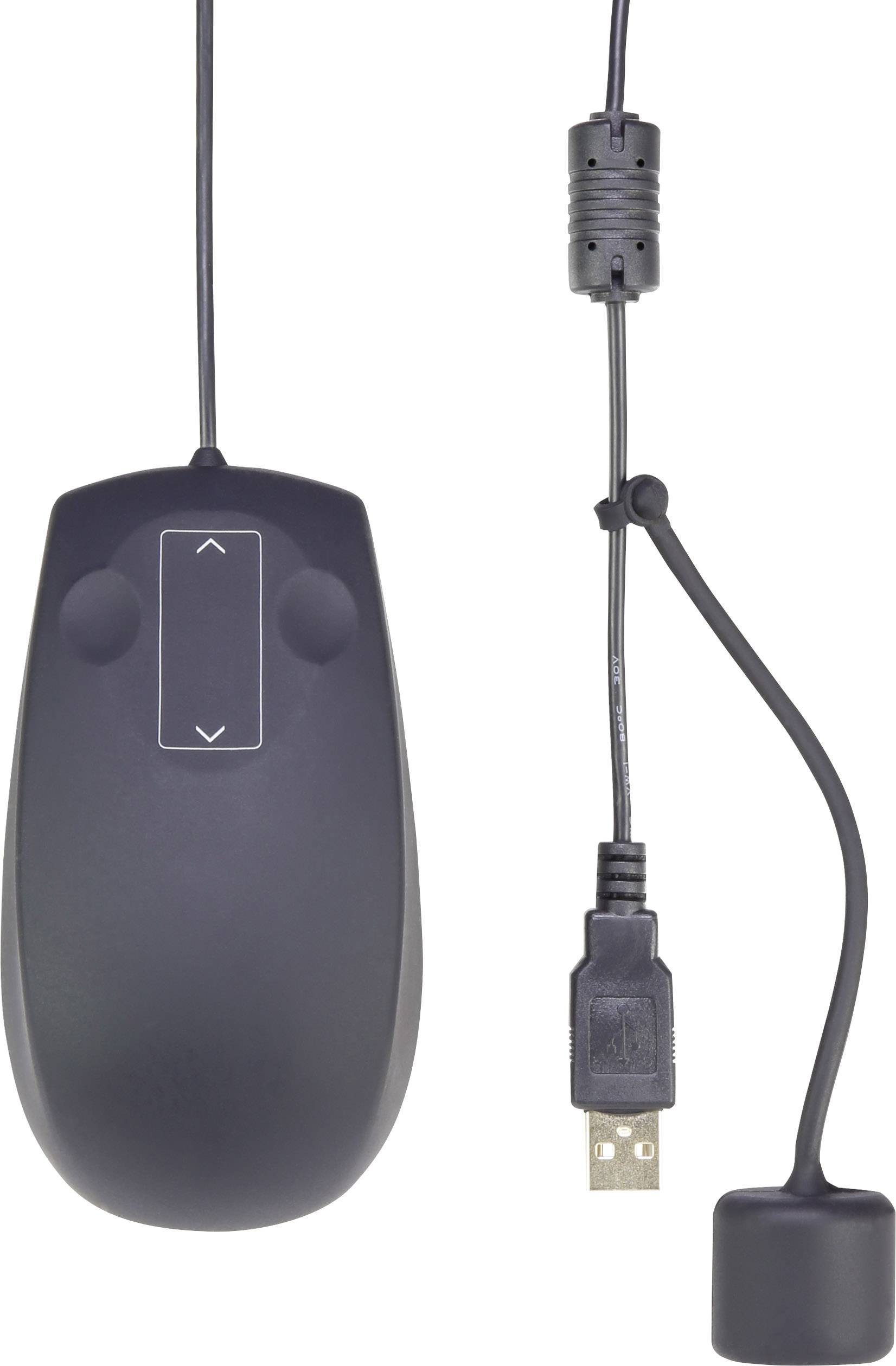 Mysz USB Renkforce IP68 Industrial 1000 dpi - obrazek 1