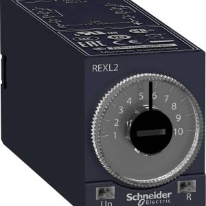 Schneider Electric REXL2TMB7 REXL2TMB7 Przekaźnik czasowy 24 V/AC 1 szt. Zakres czasu: 0.1 s – 100 h 2 zestyki przełączn Schneider Electric REXL2TMB7 REXL2TMB7 Przekaźnik czasowy 24 V/AC 1 szt. Zakres czasu: 0.1 s – 100 h 2 zestyki przełączn
