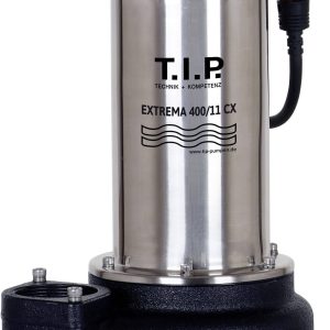 T.I.P. – Technische Industrie Produkte 30168 Extrema 400/11 CX Pompa zanurzeniowa do brudnej wody 24000 l/h 11 m T.I.P. – Technische Industrie Produkte 30168 Extrema 400/11 CX Pompa zanurzeniowa do brudnej wody 24000 l/h 11 m