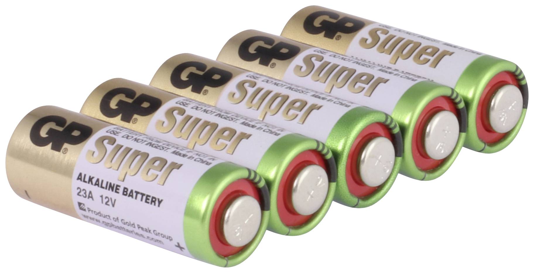 Bateria 23 A GP, 12 V, 38 mAh, alkaliczno-manganowe, 5 szt. - obrazek 1