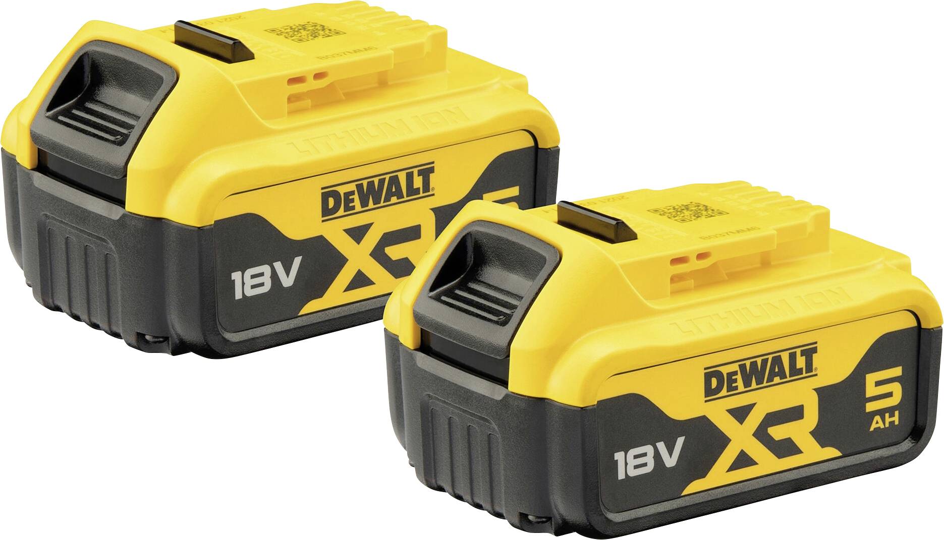 DEWALT DCB184P2-XJ Akumulator do elektronarzędzi 18 V 5 Ah Li-Ion - obrazek 1