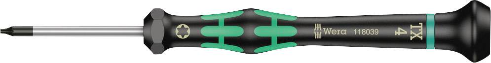 Wera 2067 dla elektroników i mechaników Wkrętak Torx Rozmiar wkrętaka T 4 Długość końcówki: 40 mm 1 szt. - obrazek 1