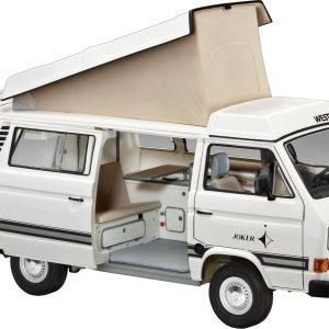 Model samochodu do sklejania Revell 07344, Volkswagen T3 Camper, 1:25 Model samochodu do sklejania Revell 07344, Volkswagen T3 Camper, 1:25