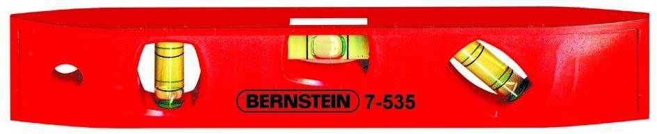 Poziomica BERNSTEIN Tools for Electronics Bernstein Werkzeugfabrik 7-535, Długość: 22.5 cm - obrazek 1