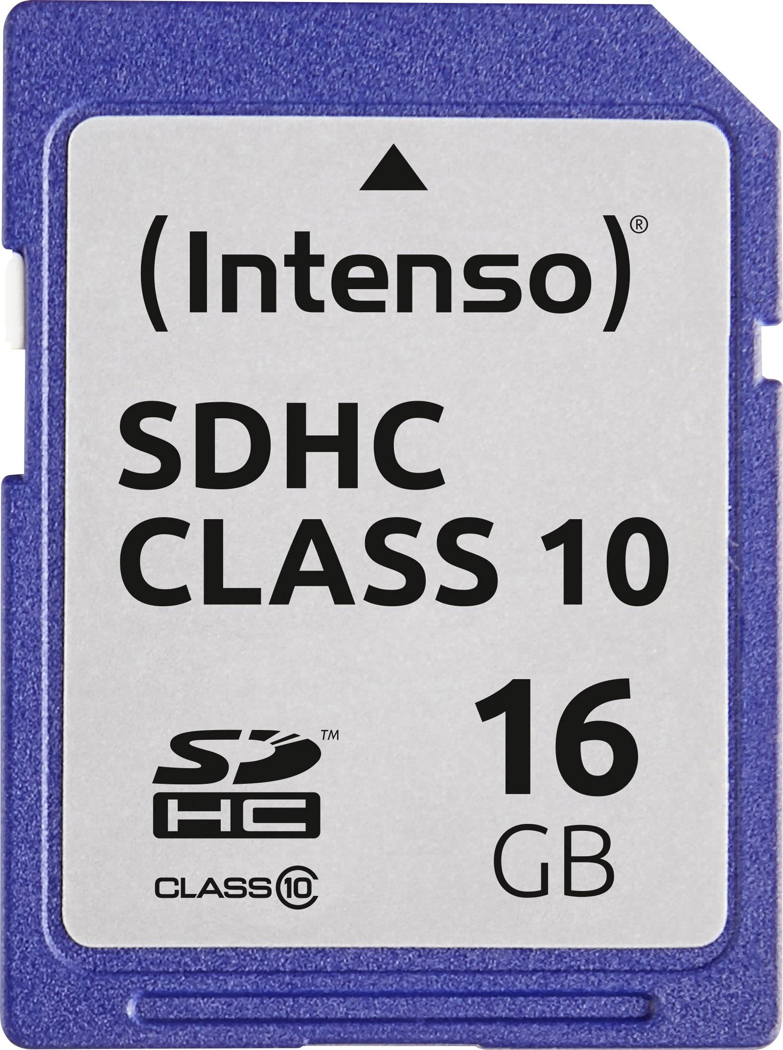 Intenso 3411470 SDHC 16 GB Class 10 - obrazek 1