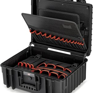 Knipex Robust 34 00 21 36 LE dla elektryków Walizka narzędziowa bez wyposażenia (D x S) 510 mm x 419 mm Knipex Robust 34 00 21 36 LE dla elektryków Walizka narzędziowa bez wyposażenia (D x S) 510 mm x 419 mm