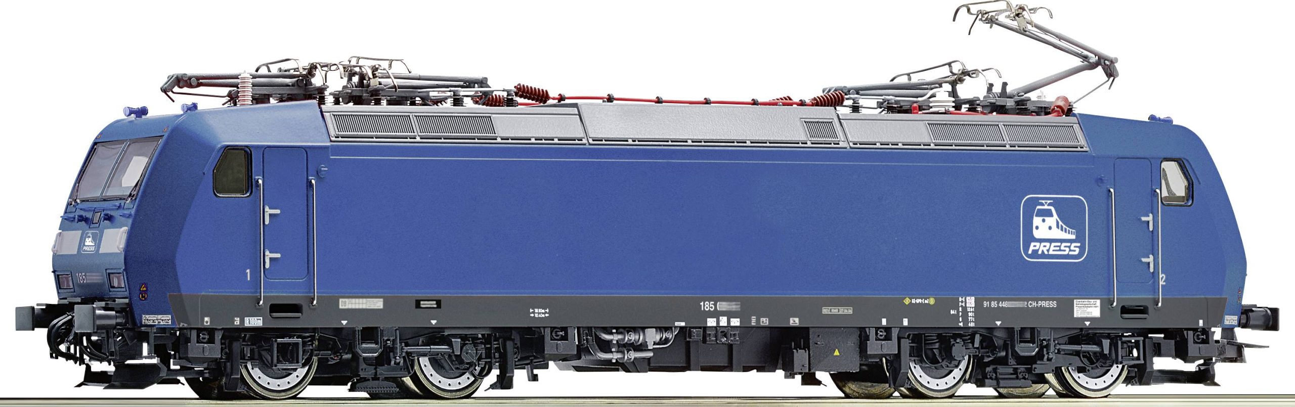 Lokomotywa elektryczna H0 Roco 7500098, Interfejs Analog DC, Długość ze zderzakami: 217 mm, Epoka: VI - obrazek 1
