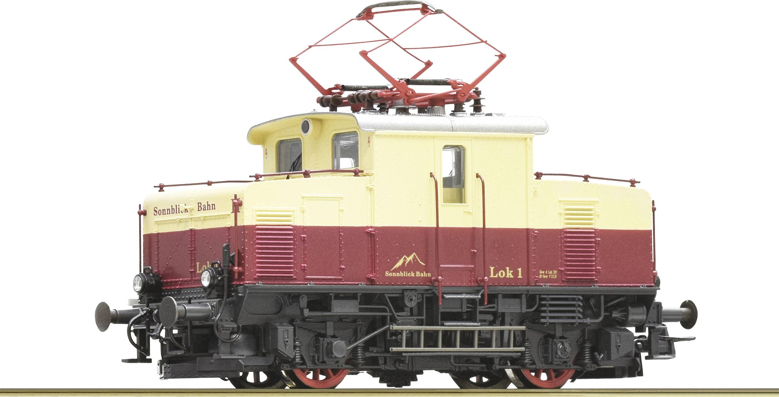 Lokomotywa elektryczna H0 Roco 7500075, Interfejs Analog DC, Długość ze zderzakami: 100 mm, Epoka: III - obrazek 1