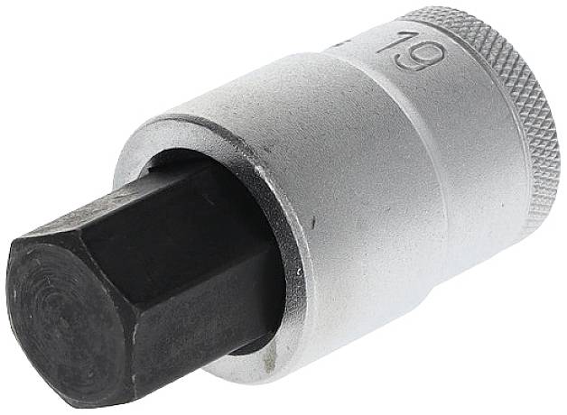 Gedore IN 19 19 6154120 wewnętrzny sześciokąt Końcówka wkrętaka 19 mm 19 mm 1/2" (12.5 mm) - obrazek 1