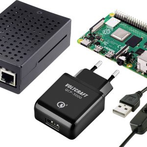 TRU COMPONENTS Pure Set Raspberry Pi® 4 model B 1 GB 4 x 1.5 GHz zaw. zasilacz, zaw. obudowę TRU COMPONENTS Pure Set Raspberry Pi® 4 model B 1 GB 4 x 1.5 GHz zaw. zasilacz, zaw. obudowę