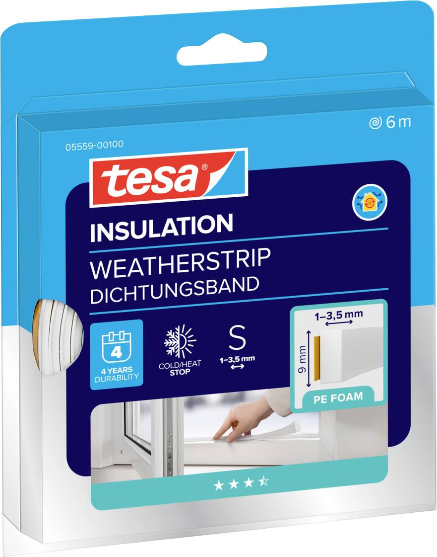 Taśma uszczelniająca tesa tesamoll® 05559-00100-00, (D x S) 6 m x 9 mm, 6 m, 1 szt. - obrazek 1