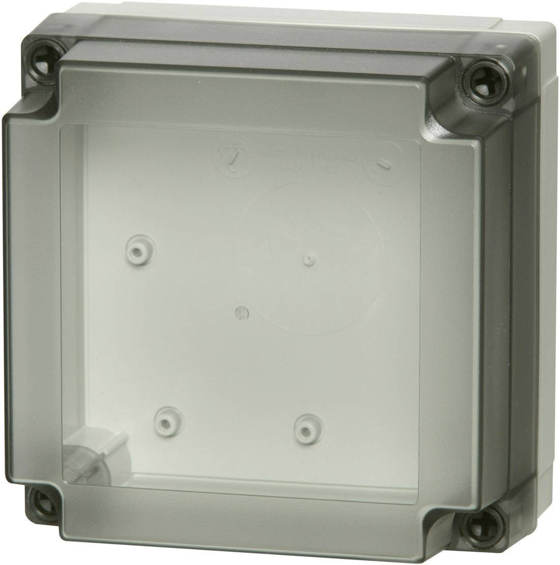 Obudowa instalacyjna ścienna Fibox PCM 125/100 T 6016909, poliwęglan, 130 x 130 x 100 , szaro-biały (ral 7035), 1 szt. - obrazek 1
