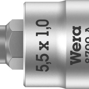 Wera 8700 A FL 05003321001 płaski Nasadka trzpieniowa 5.5 mm 1/4″ (6,3 mm) Wera 8700 A FL 05003321001 płaski Nasadka trzpieniowa 5.5 mm 1/4″ (6,3 mm)