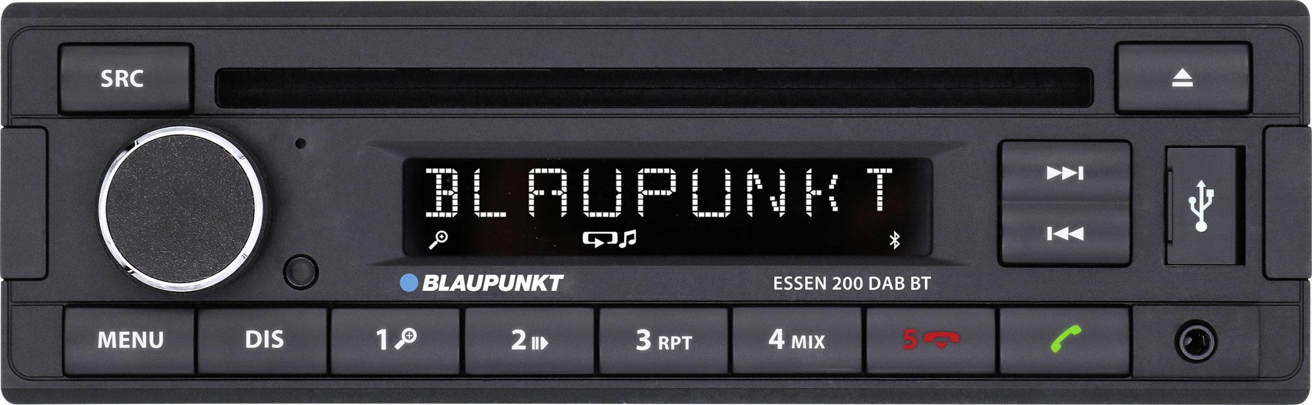 Blaupunkt Essen 200 DAB BT Radio samochodowe Zestaw głośnomówiący Bluetooth® , Tuner DAB+ - obrazek 1