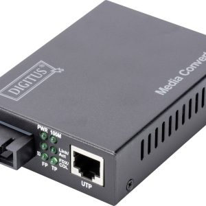 Konwerter multimediów, sieciowy Digitus DN-82020-1 LAN, SC Simplex 100 MBit/s Konwerter multimediów, sieciowy Digitus DN-82020-1 LAN, SC Simplex 100 MBit/s