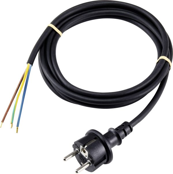 kabel Sygonix SY-5043464, H05RN-F 3G 1 mm², 230 V, 16 A, 3.00 m