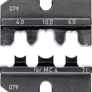 Matryca zagniatająca do złączy fotowoltaicznych MC 4 (do 10 mm²) Knipex 97 49 71 Matryca zagniatająca do złączy fotowoltaicznych MC 4 (do 10 mm²) Knipex 97 49 71
