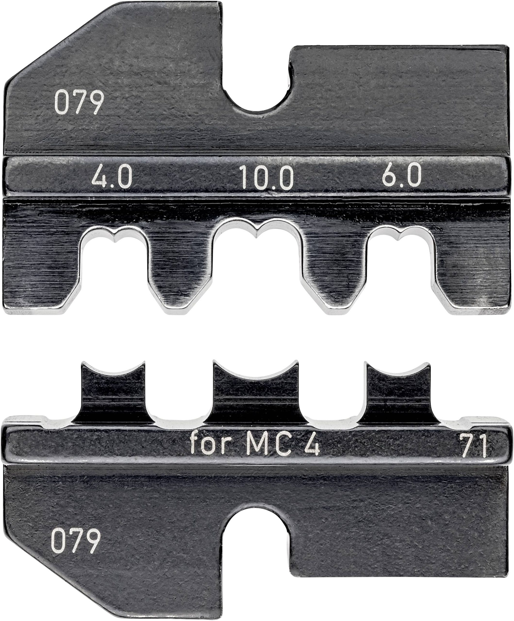 Matryca zagniatająca do złączy fotowoltaicznych MC 4 (do 10 mm²) Knipex 97 49 71 - obrazek 1